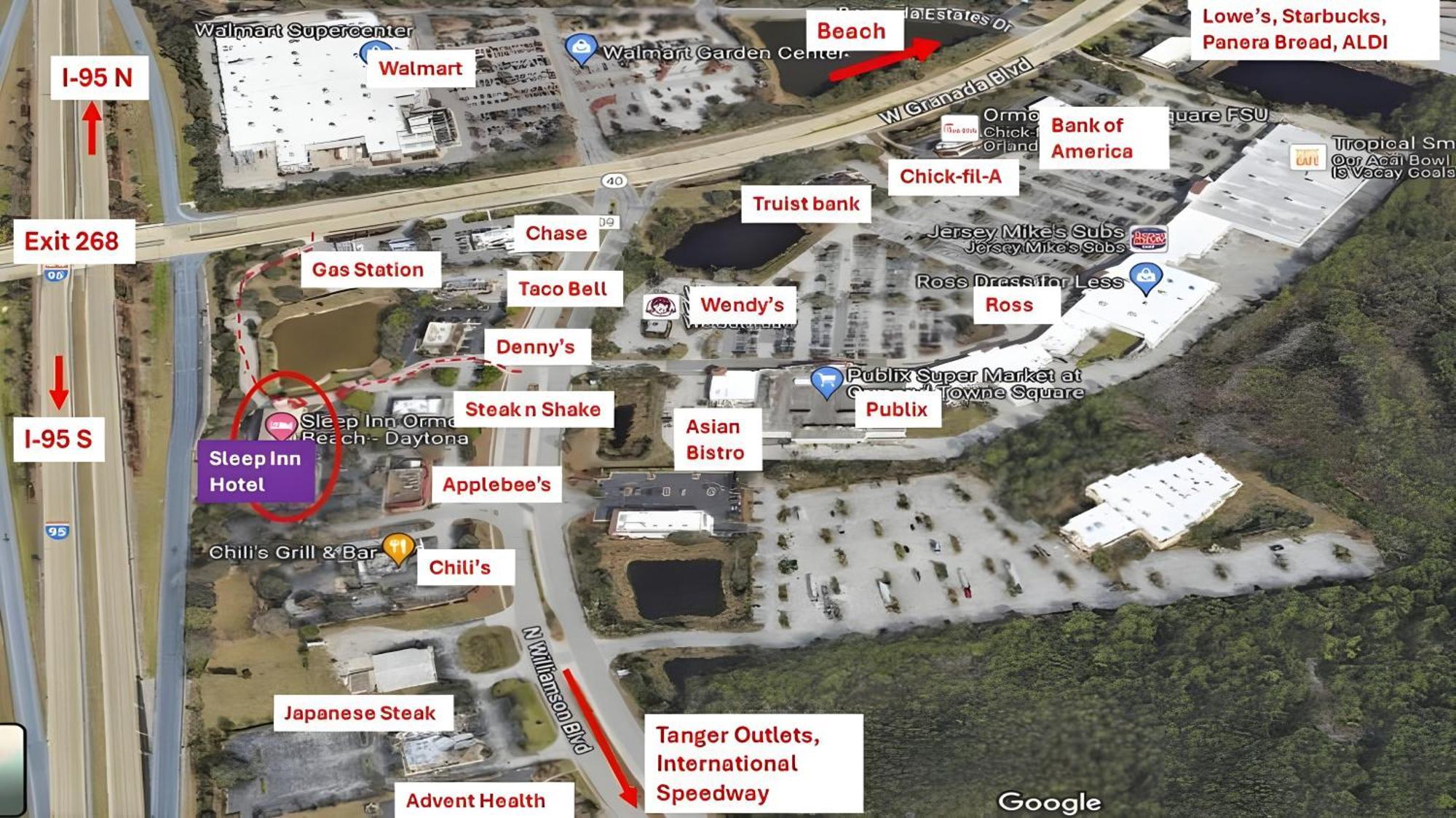 Sleep Inn Ormond Beach - Daytona Exterior foto